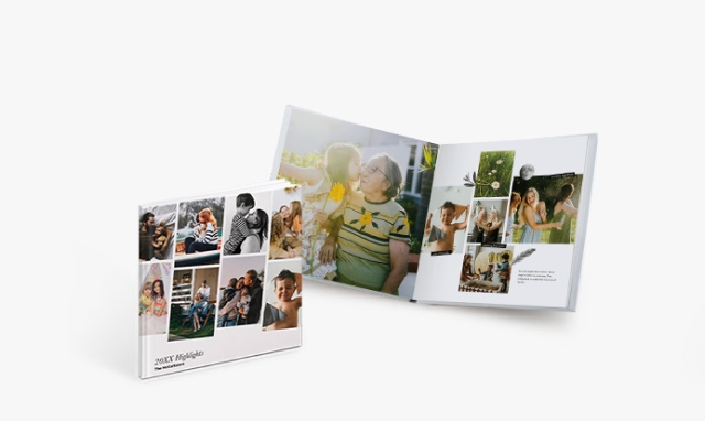 8 x 8 Small Square Imagewrap Layflat Hardcover Photobook
